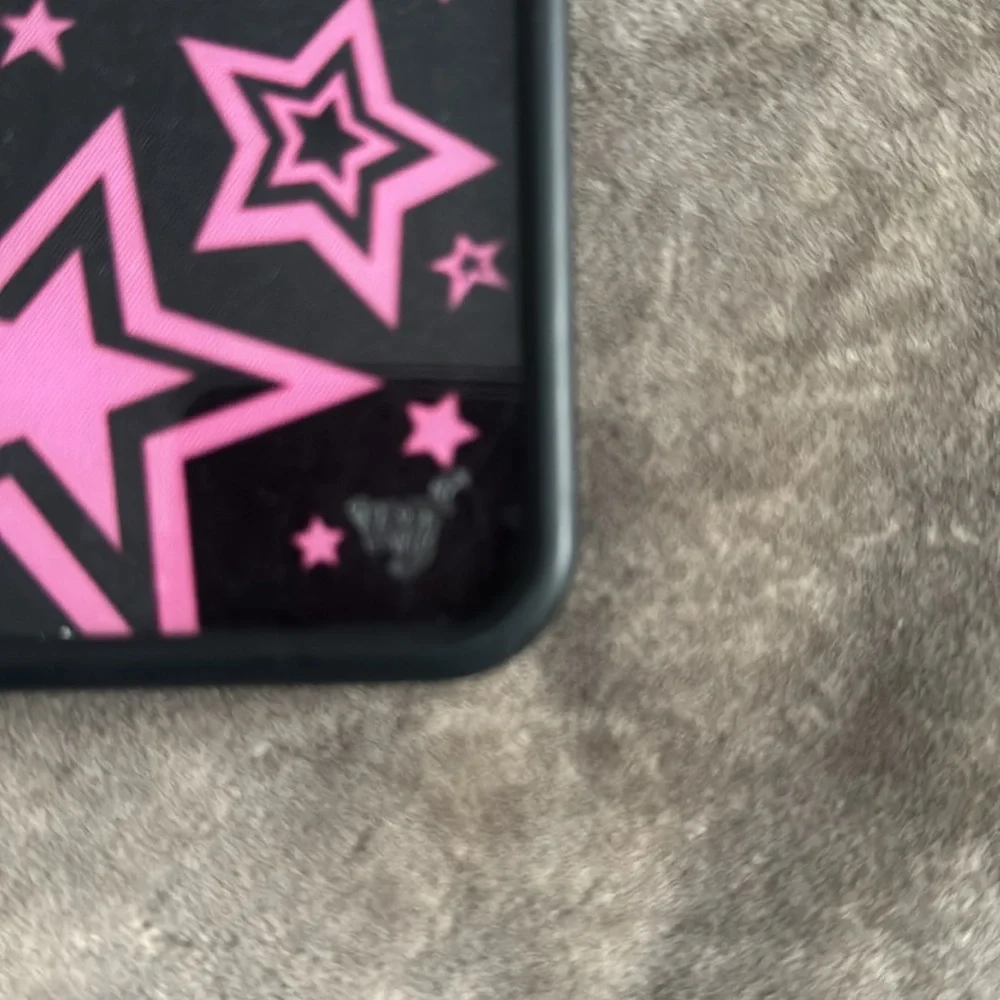 Wild Flower phone case for iPhone 12 Pro Max. Color- pink/black.